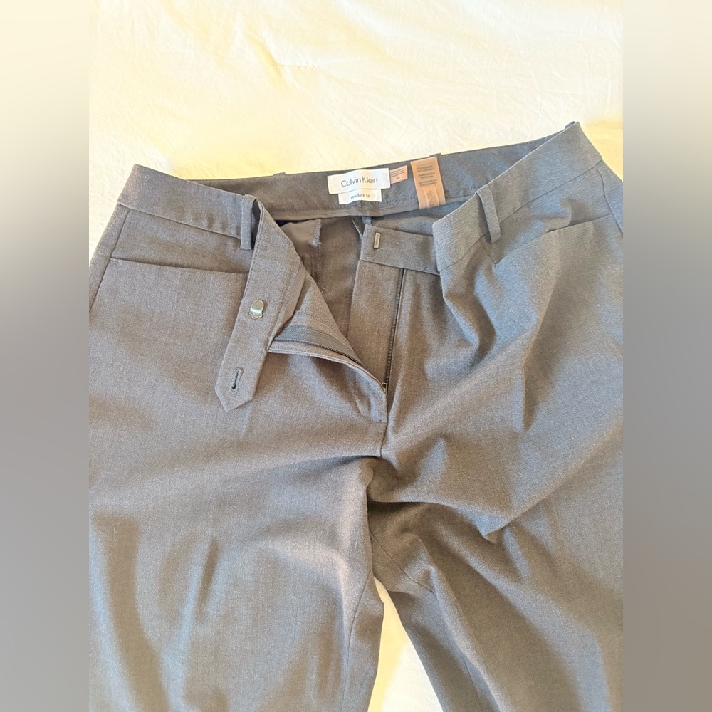 Calvin Klein Dark Grey suit pants